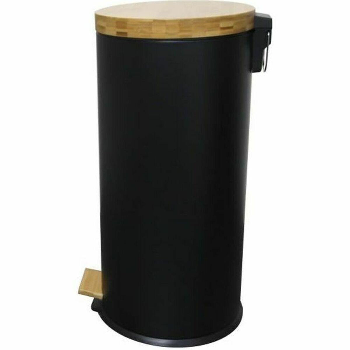 Secchio per la Spazzatura Kitchen Move Nero Nero opaco 30 L